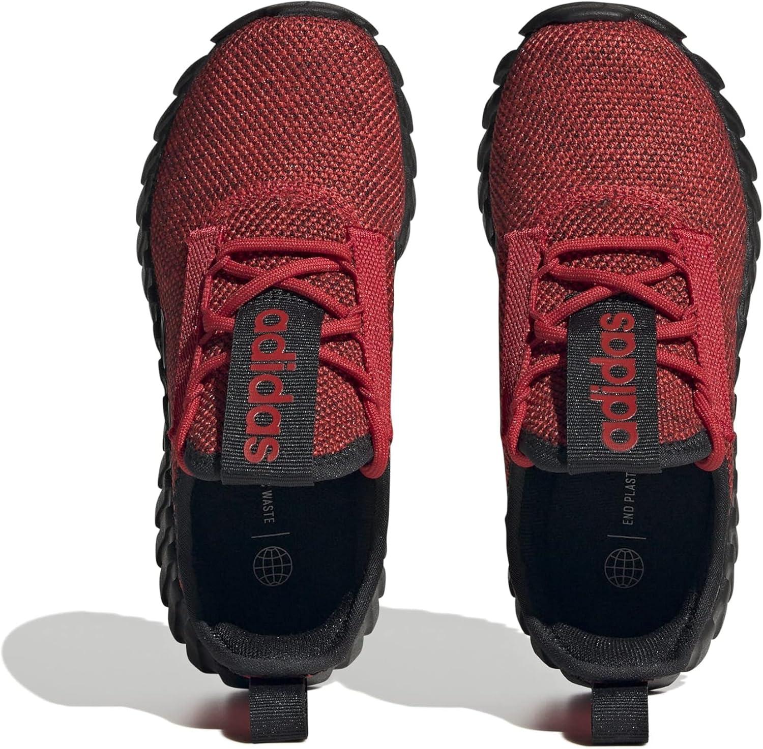 imageadidas Kids Girls Kaptir 30 Lace Up Sneakers Shoes Casual BlueBetter ScarletBlackBlack