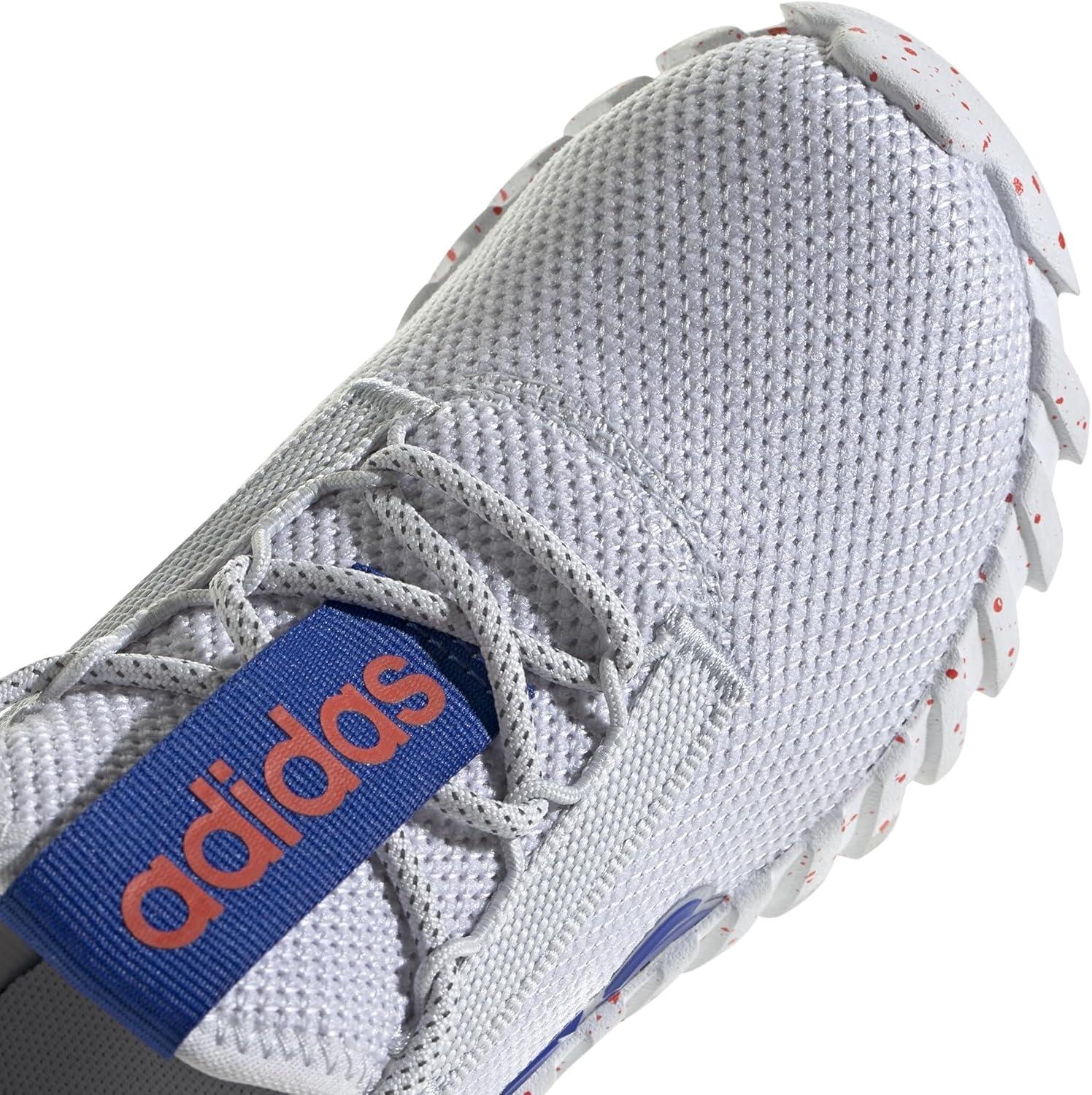 imageadidas Kids Girls Kaptir 30 Lace Up Sneakers Shoes Casual BlueDash GreyTeam Royal BlueBright Red