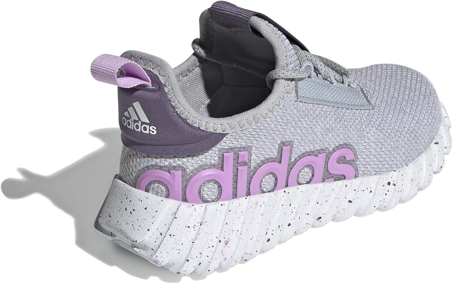 imageadidas Kids Girls Kaptir 30 Lace Up Sneakers Shoes Casual BlueGreyBliss LilacShadow Violet