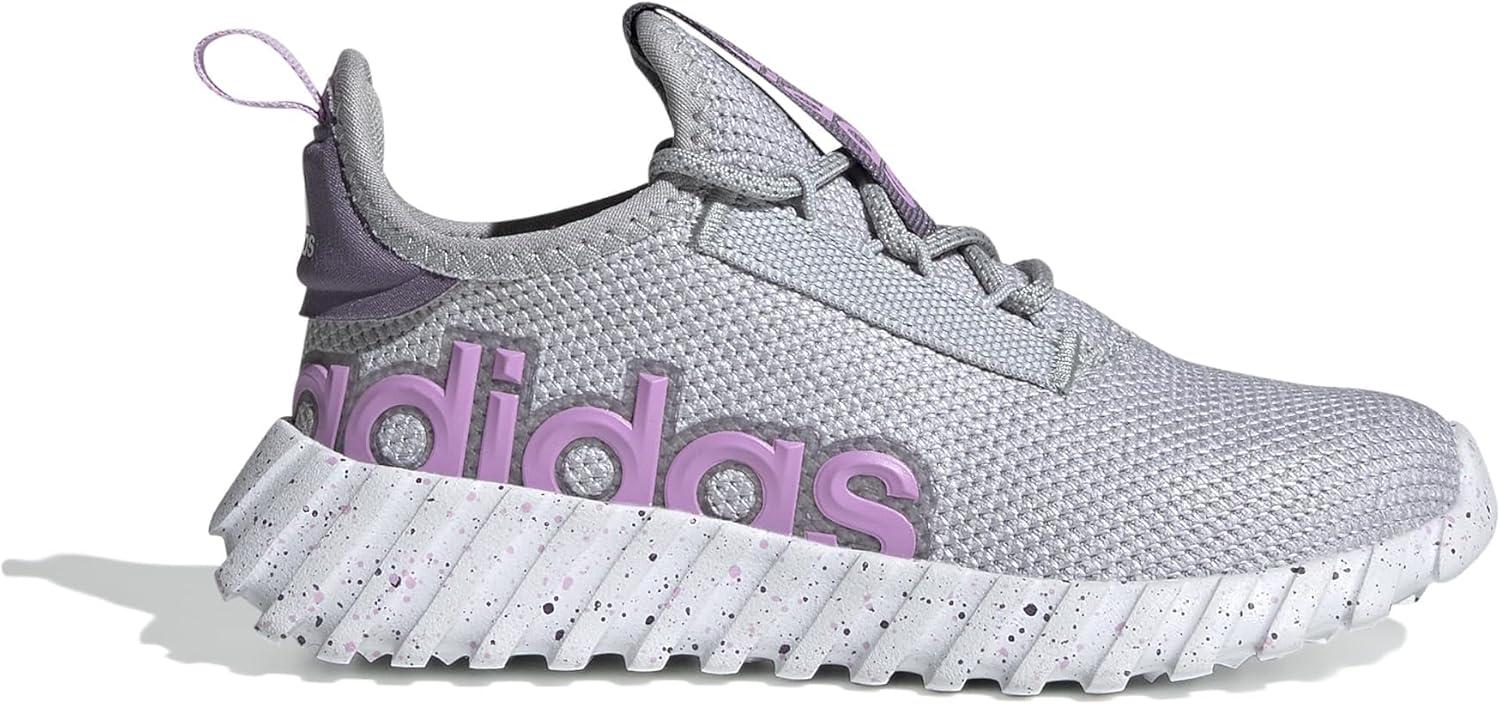 imageadidas Kids Girls Kaptir 30 Lace Up Sneakers Shoes Casual BlueGreyBliss LilacShadow Violet
