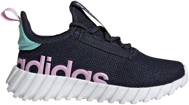 imageadidas Kids Girls Kaptir 30 Lace Up Sneakers Shoes Casual BlueInkOrchid FusionFlash Aqua