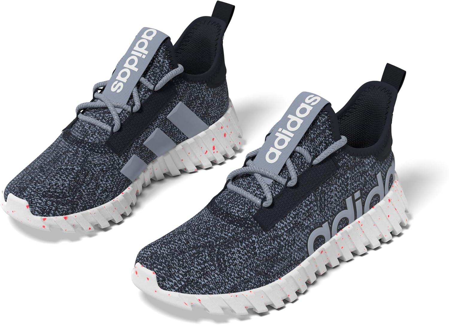 imageadidas Kids Girls Kaptir 30 Lace Up Sneakers Shoes Casual BlueInkWonder BlueLucid Red