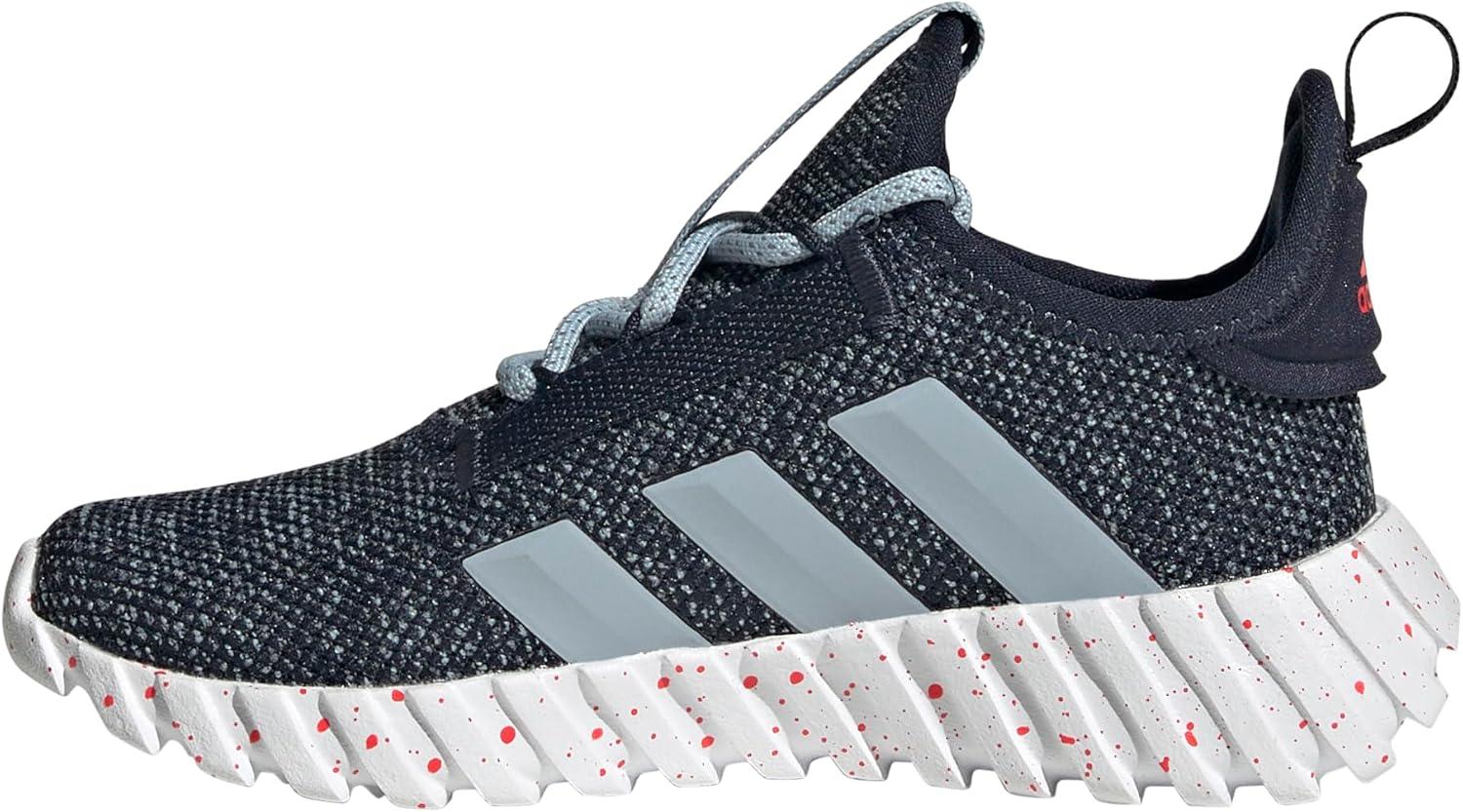 imageadidas Kids Girls Kaptir 30 Lace Up Sneakers Shoes Casual BlueInkWonder BlueLucid Red