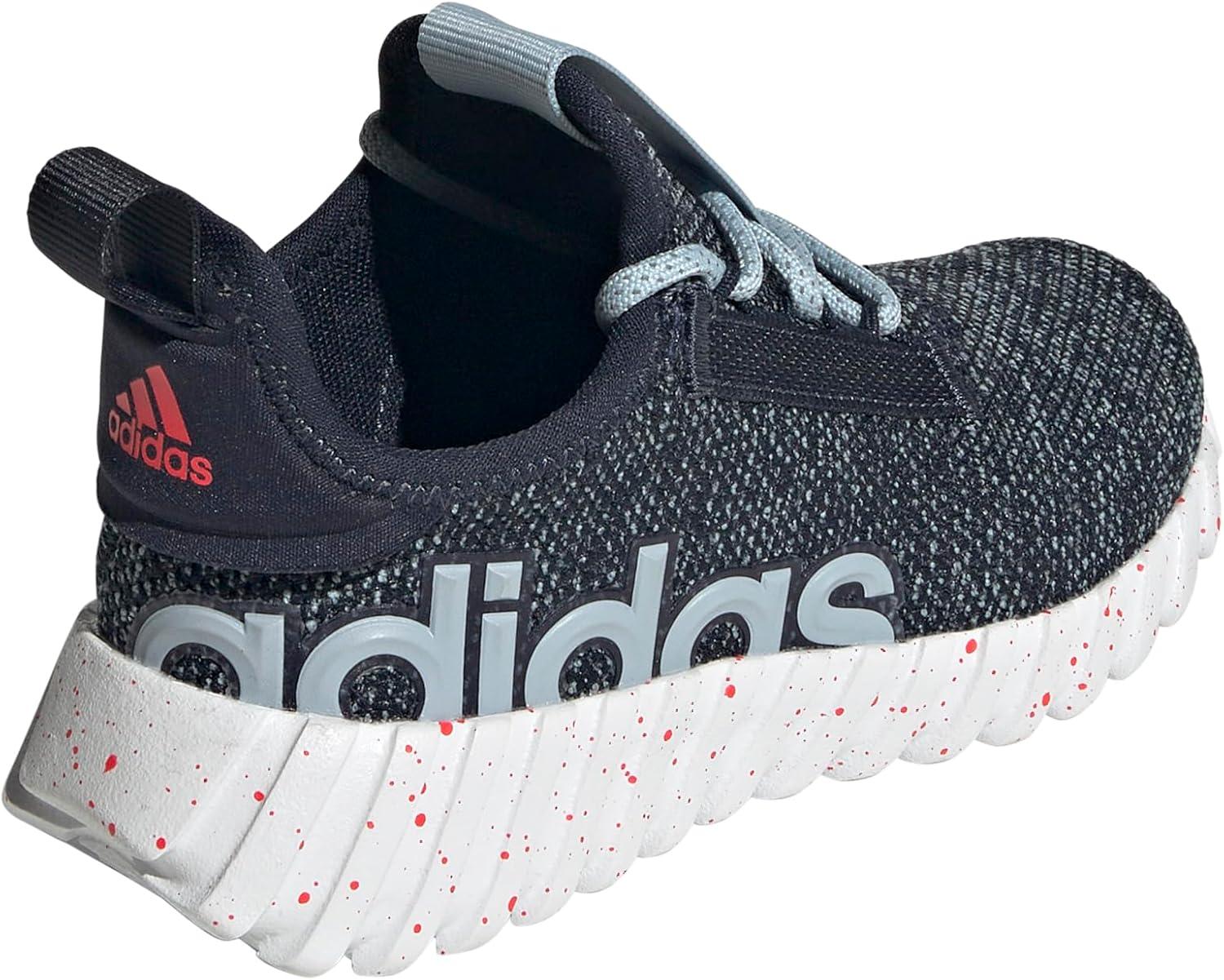 imageadidas Kids Girls Kaptir 30 Lace Up Sneakers Shoes Casual BlueInkWonder BlueLucid Red