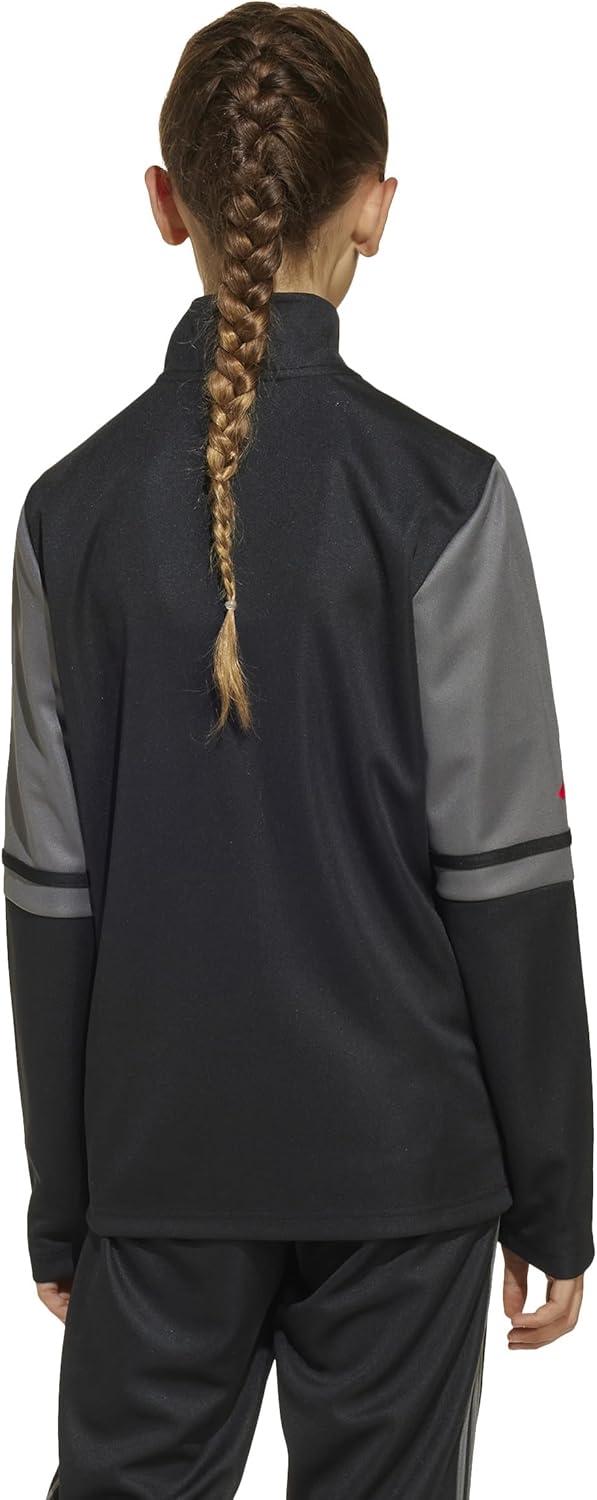 imageadidas Kids Squadra 25 Training JacketBlackTeam GreyPure Ruby