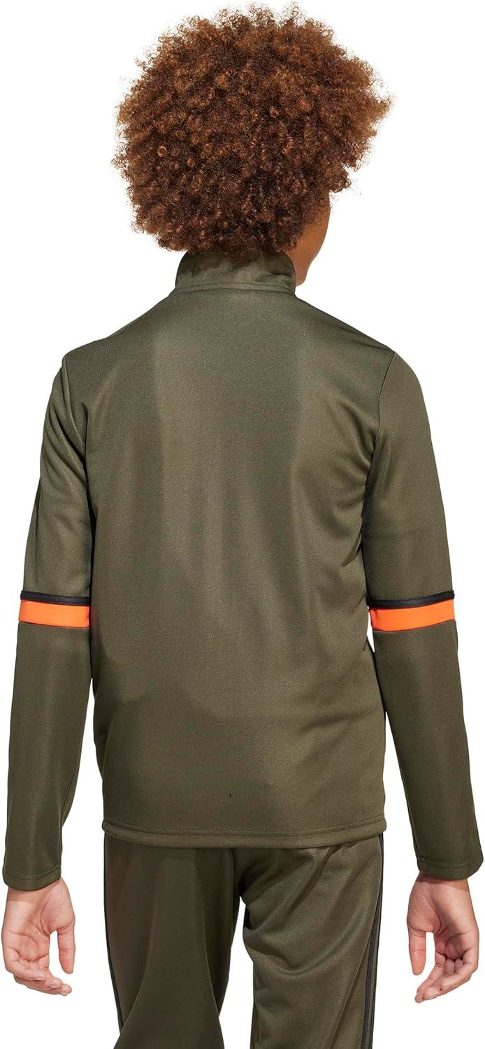 imageadidas Kids Squadra 25 Training JacketNight CargoBlackSemi Impact Orange