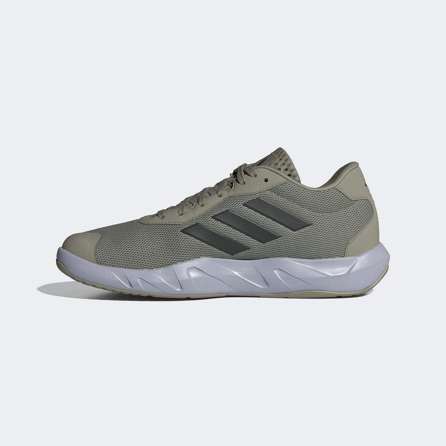imageadidas Mens Amplimove TrainingSilver PebbleBlackDash Grey