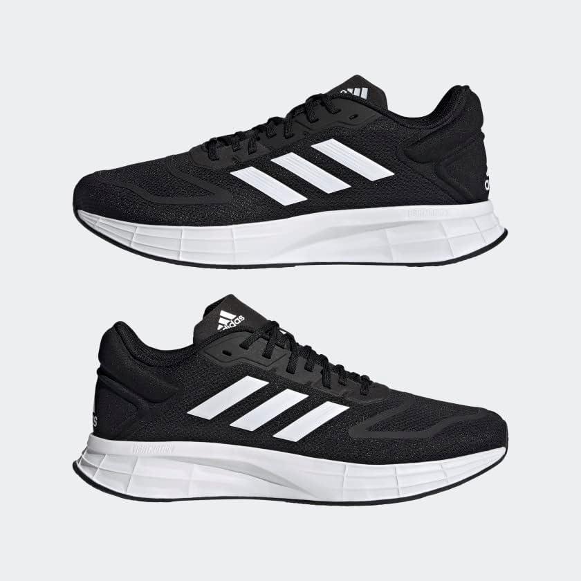imageadidas Mens Duramo 10 ShoesBlackWhiteBlack