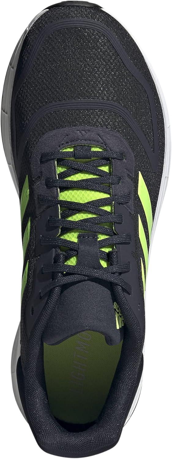 imageadidas Mens Duramo 10 ShoesInkSolar YellowAlmost Lime