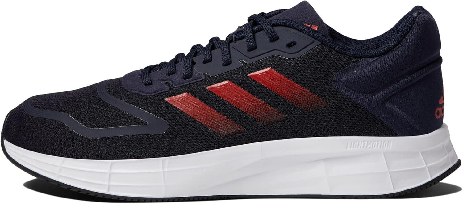 imageadidas Mens Duramo 10 ShoesInkVivid RedWhite