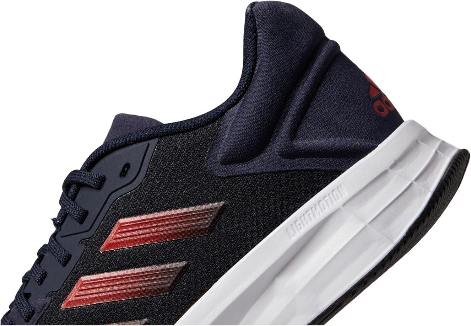 imageadidas Mens Duramo 10 ShoesInkVivid RedWhite