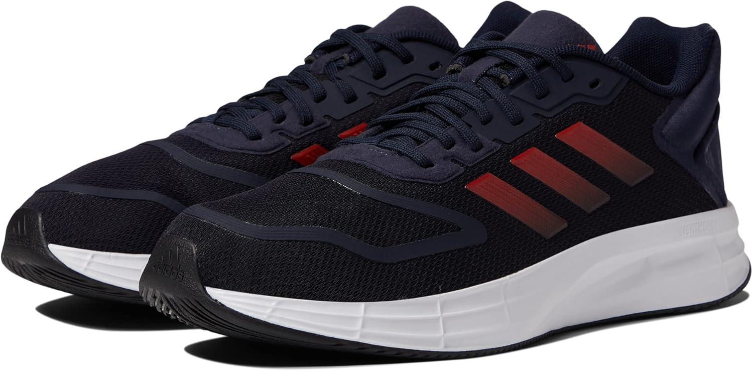 imageadidas Mens Duramo 10 ShoesInkVivid RedWhite