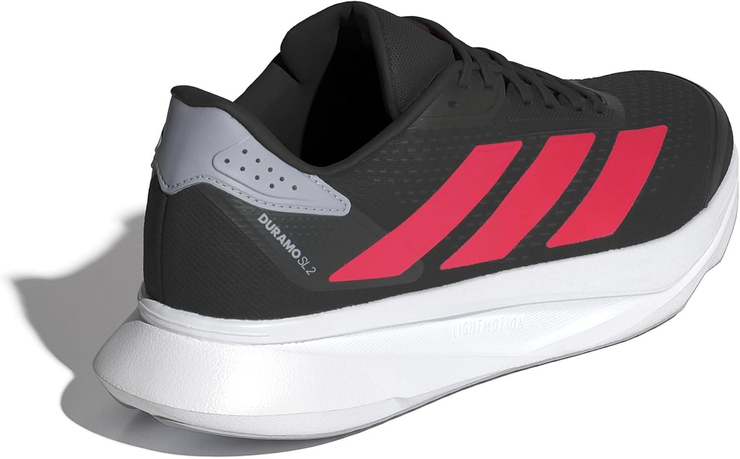 imageadidas Mens Jogit RunningBlackLucid RedHalo Silver