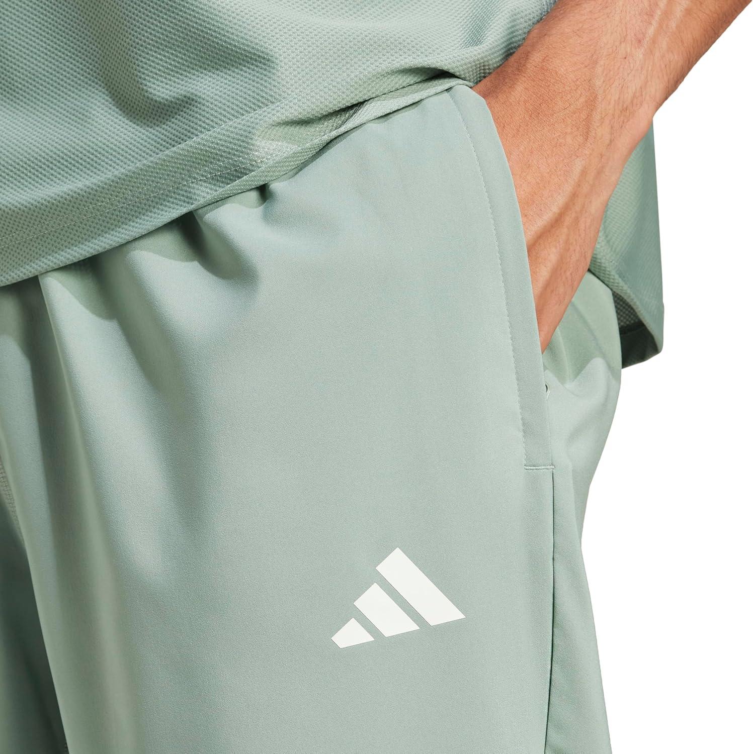 imageadidas Mens Own The Run PantsSilver Green