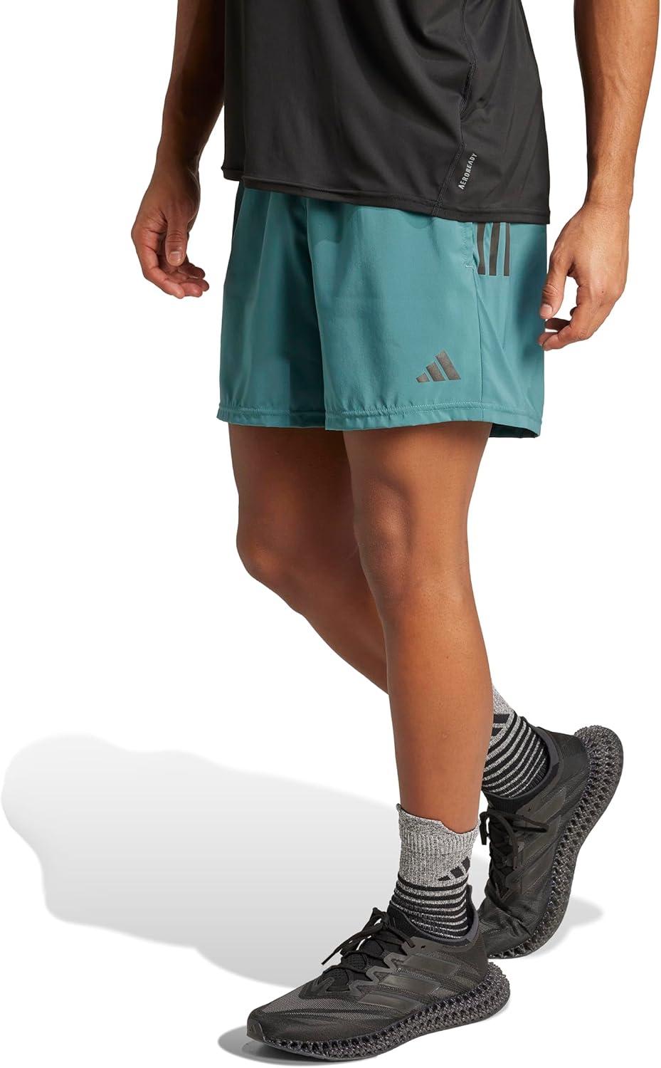 imageadidas Mens Own The Run ShortPreloved Teal