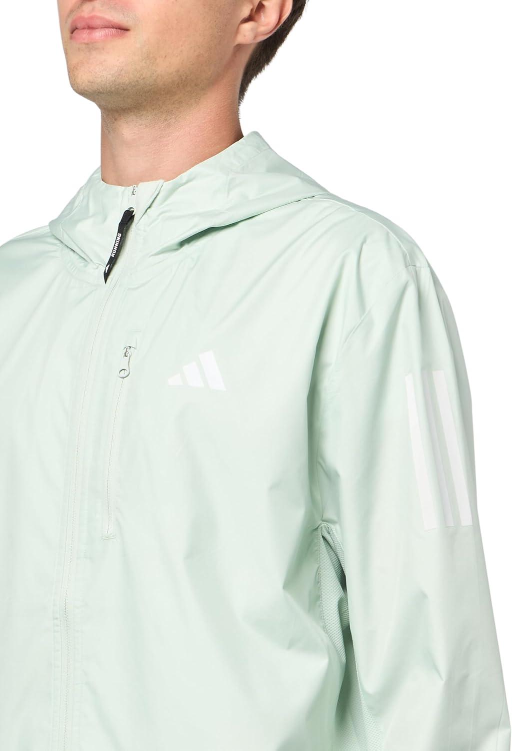 imageadidas Mens Own the Run JacketLinen Green