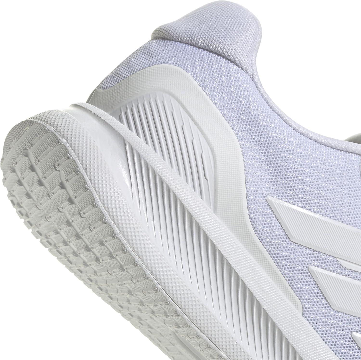 imageadidas Mens Run Falcon 5 SneakerFtwr White Ftwr White Core Black