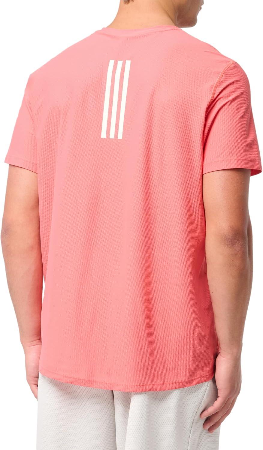 imageadidas Mens Standard Boston Marathon 2024 Own The Run TShirtPreloved Scarlet