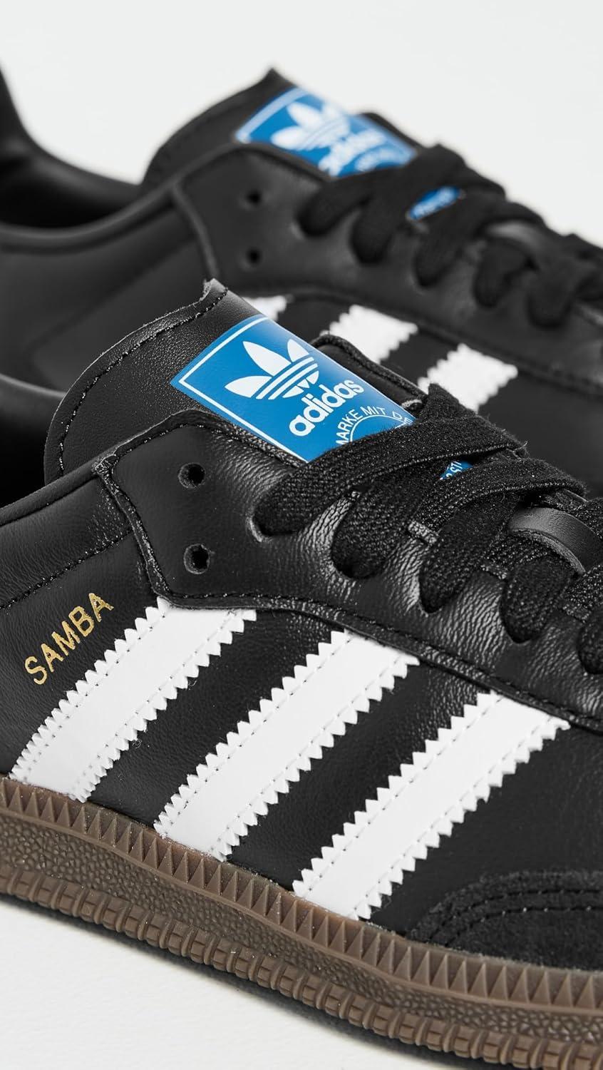 imageadidas Originals Boys Samba Indoor ShoesBlackWhiteGum