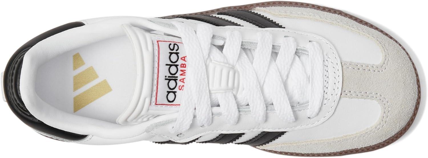 imageadidas Originals Boys Samba Indoor ShoesWhiteBlackGum