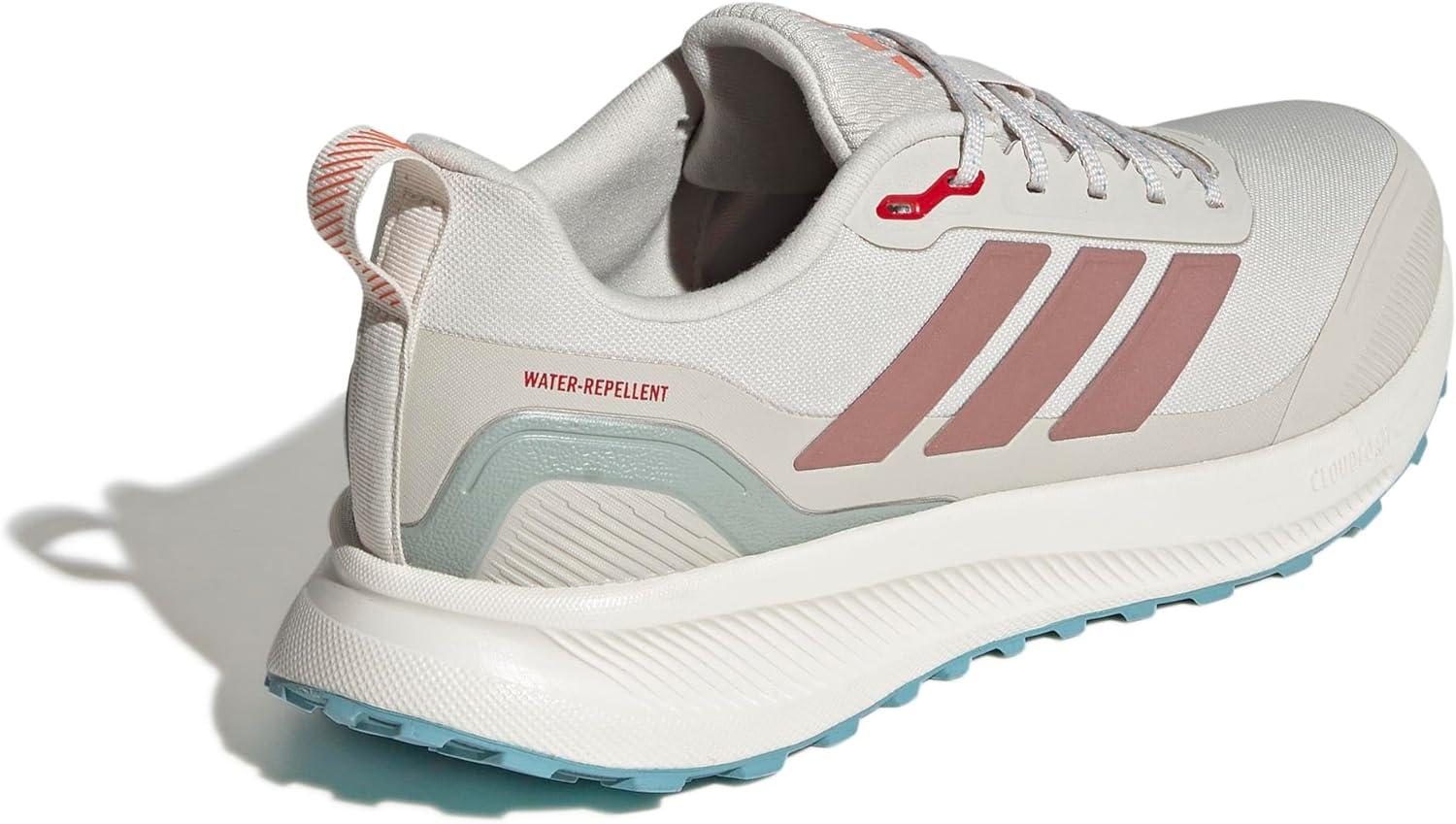 imageadidas Originals Mens Run Falcon 5 Trail ShoesAluminaWarm ClayMint Ton