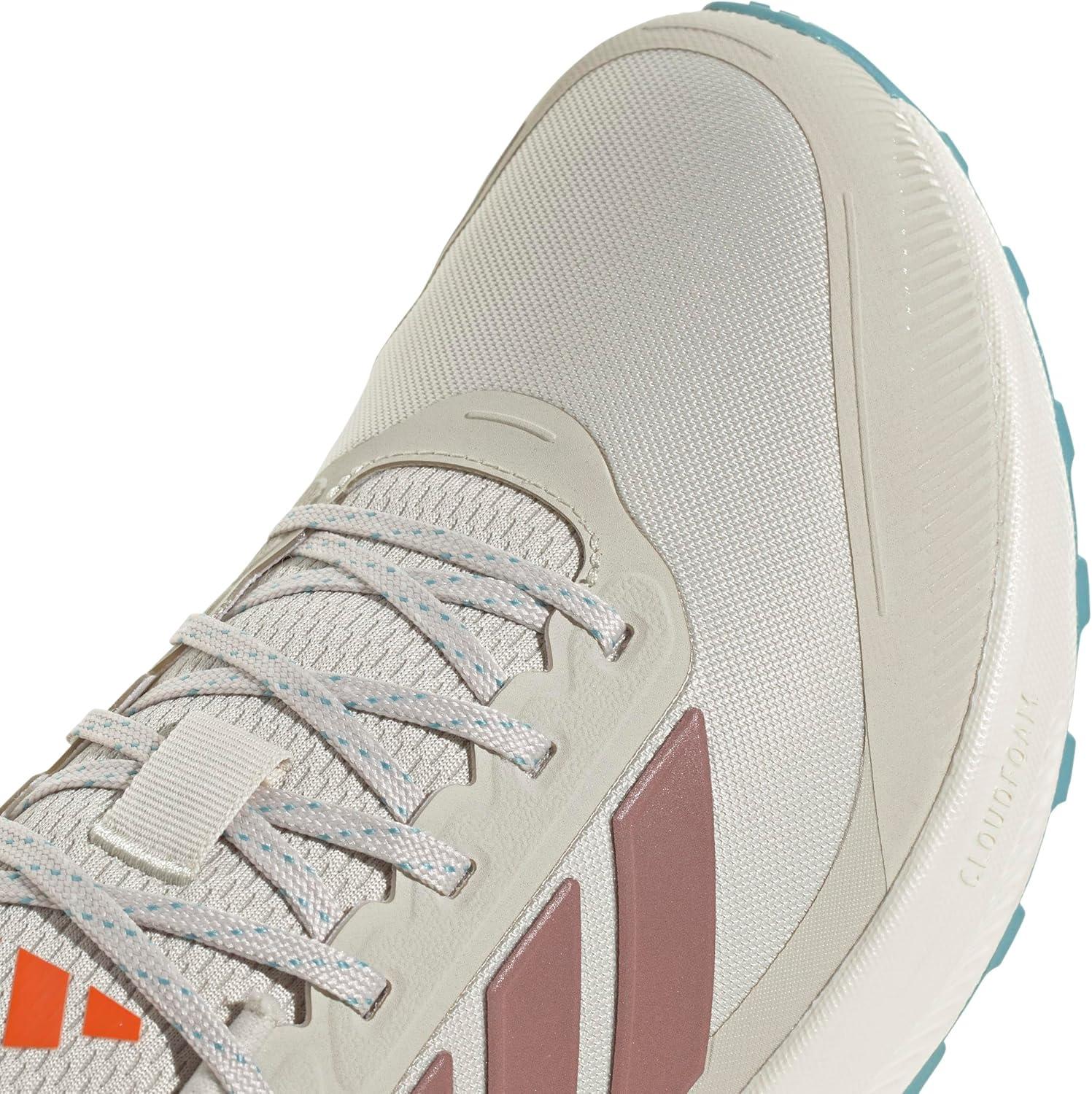 imageadidas Originals Mens Run Falcon 5 Trail ShoesAluminaWarm ClayMint Ton