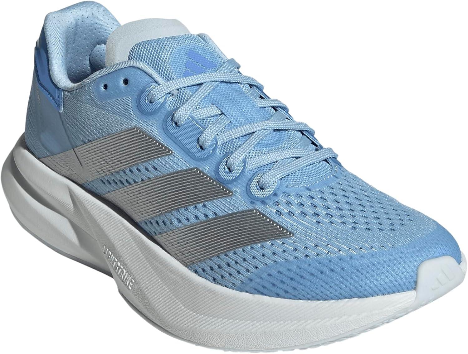 imageadidas Originals Womens Duramo Speed 2 Running ShoesBlueSilver MetallicBlue Fusion