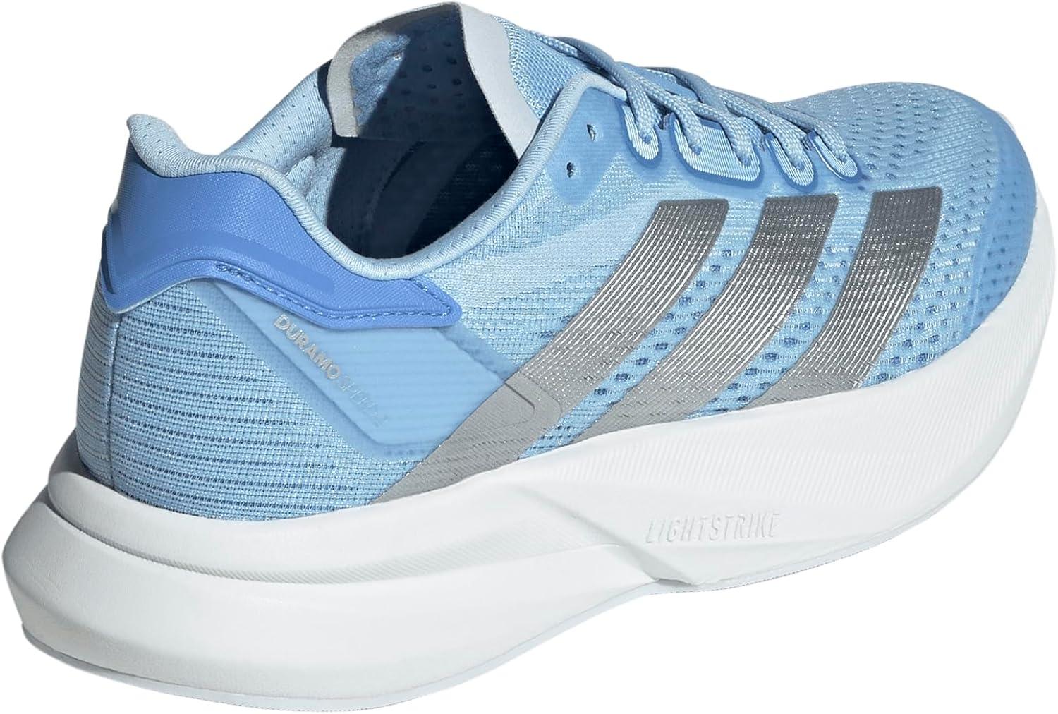 imageadidas Originals Womens Duramo Speed 2 Running ShoesBlueSilver MetallicBlue Fusion