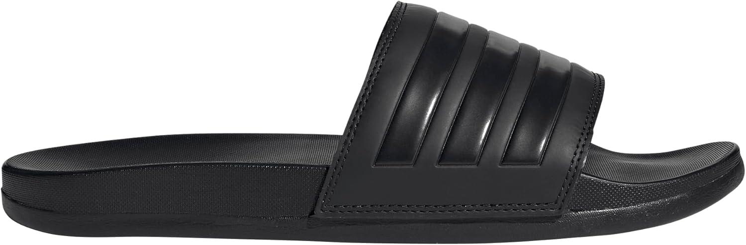 imageadidas Unisex Adilette Comfort Slide SandalBlackBlackBlack 2022