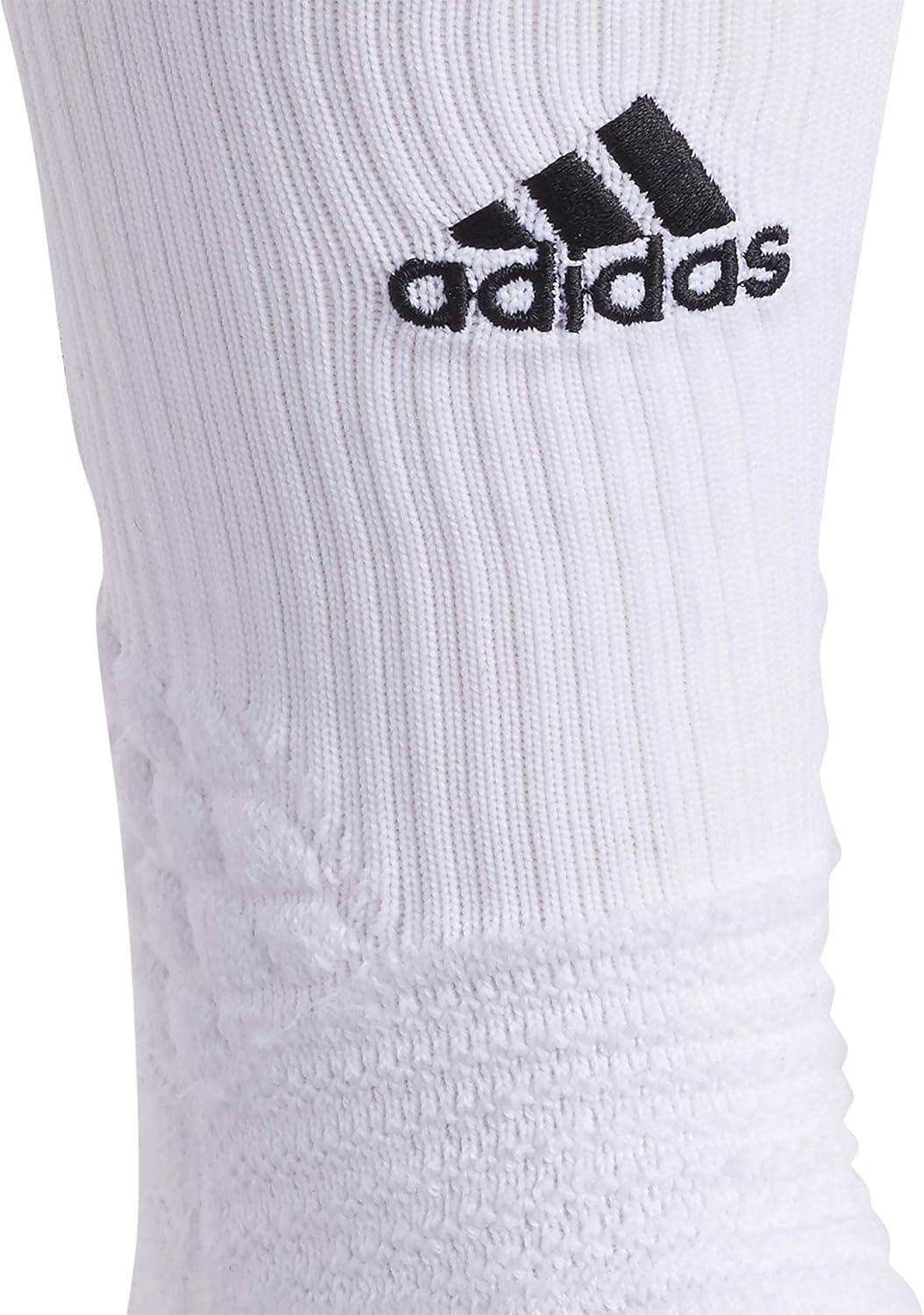 imageadidas Unisex Creator 365 Basketball Crew Socks 1PairWhiteBlack