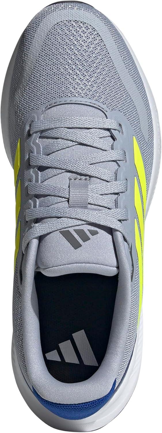 imageadidas UnisexChild Run Falcon 5 SneakerHalo SilverLucid LemonTeam Royal Blue