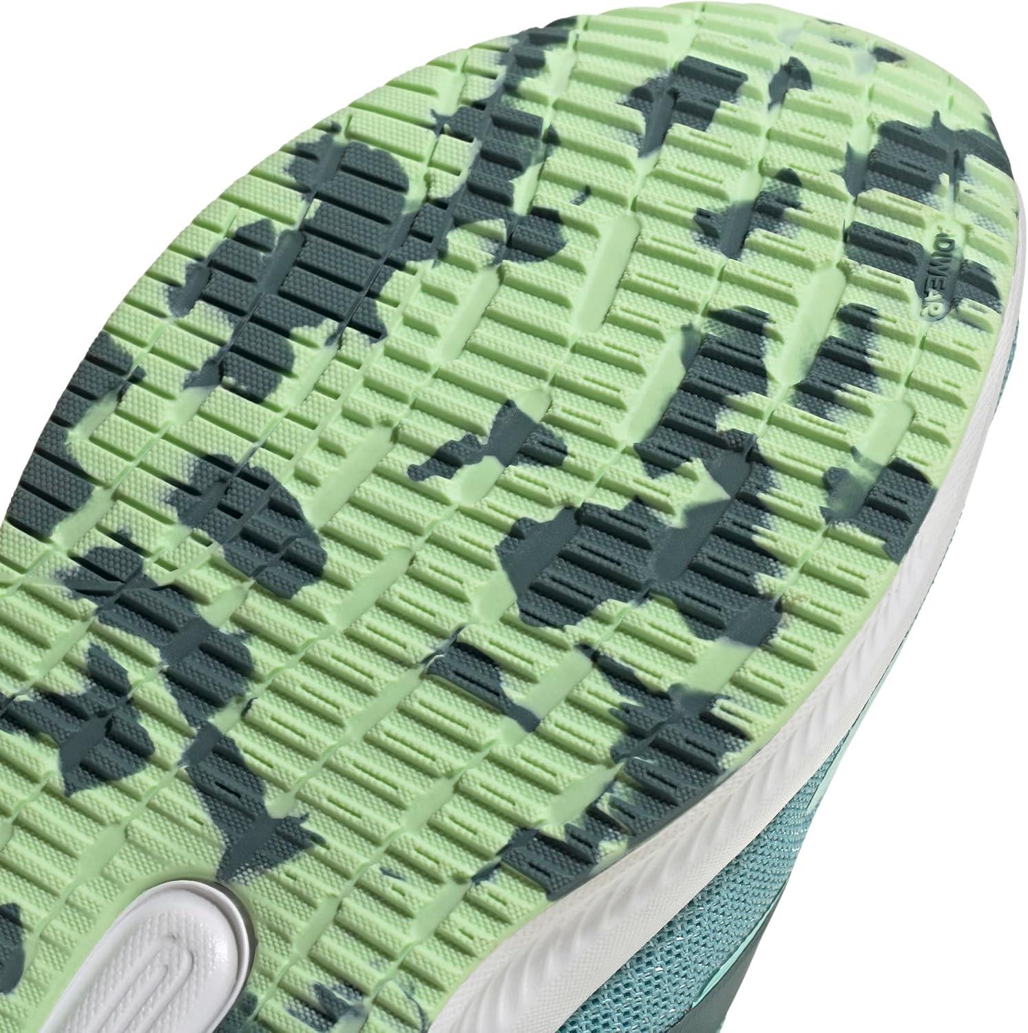 imageadidas UnisexChild Run Falcon 5 SneakerMint TonPreloved TealSemi Green Spark