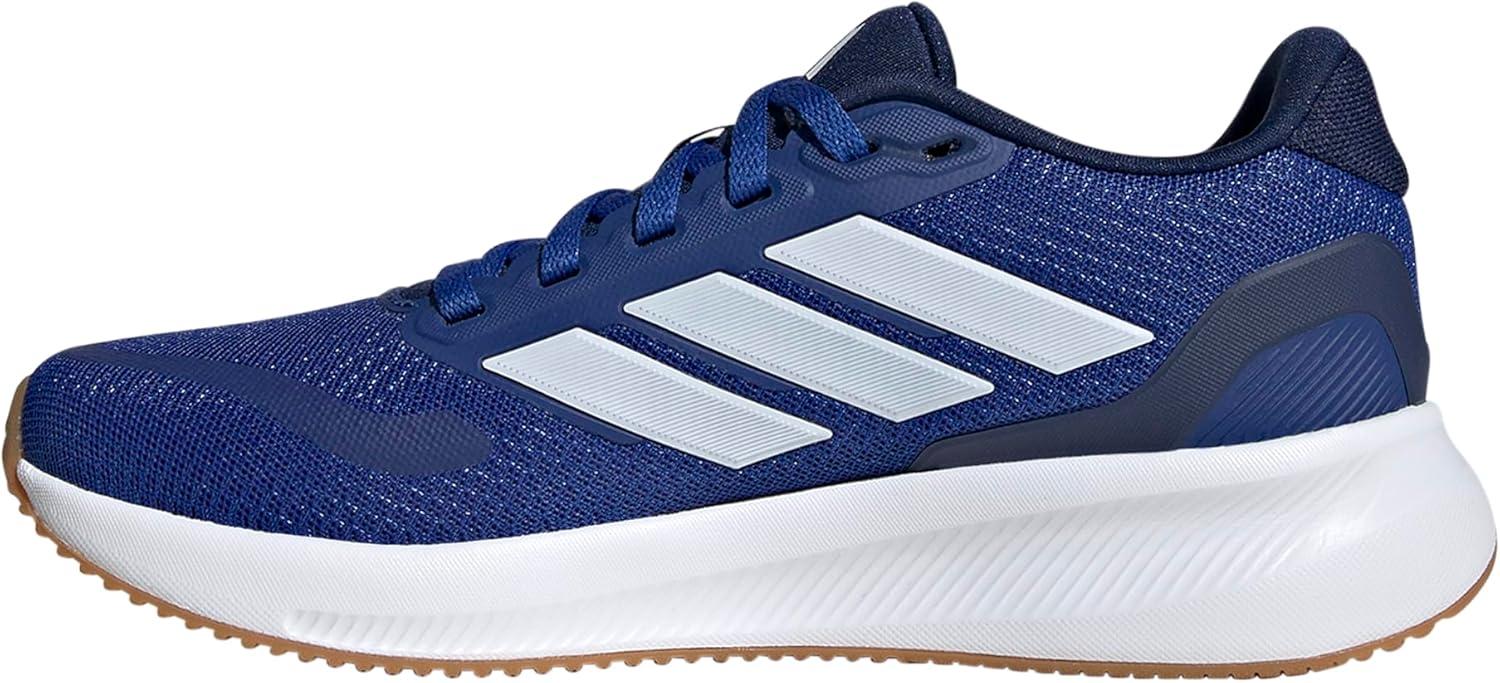 imageadidas UnisexChild Run Falcon 5 SneakerTeam Royal BlueWhiteDark Blue