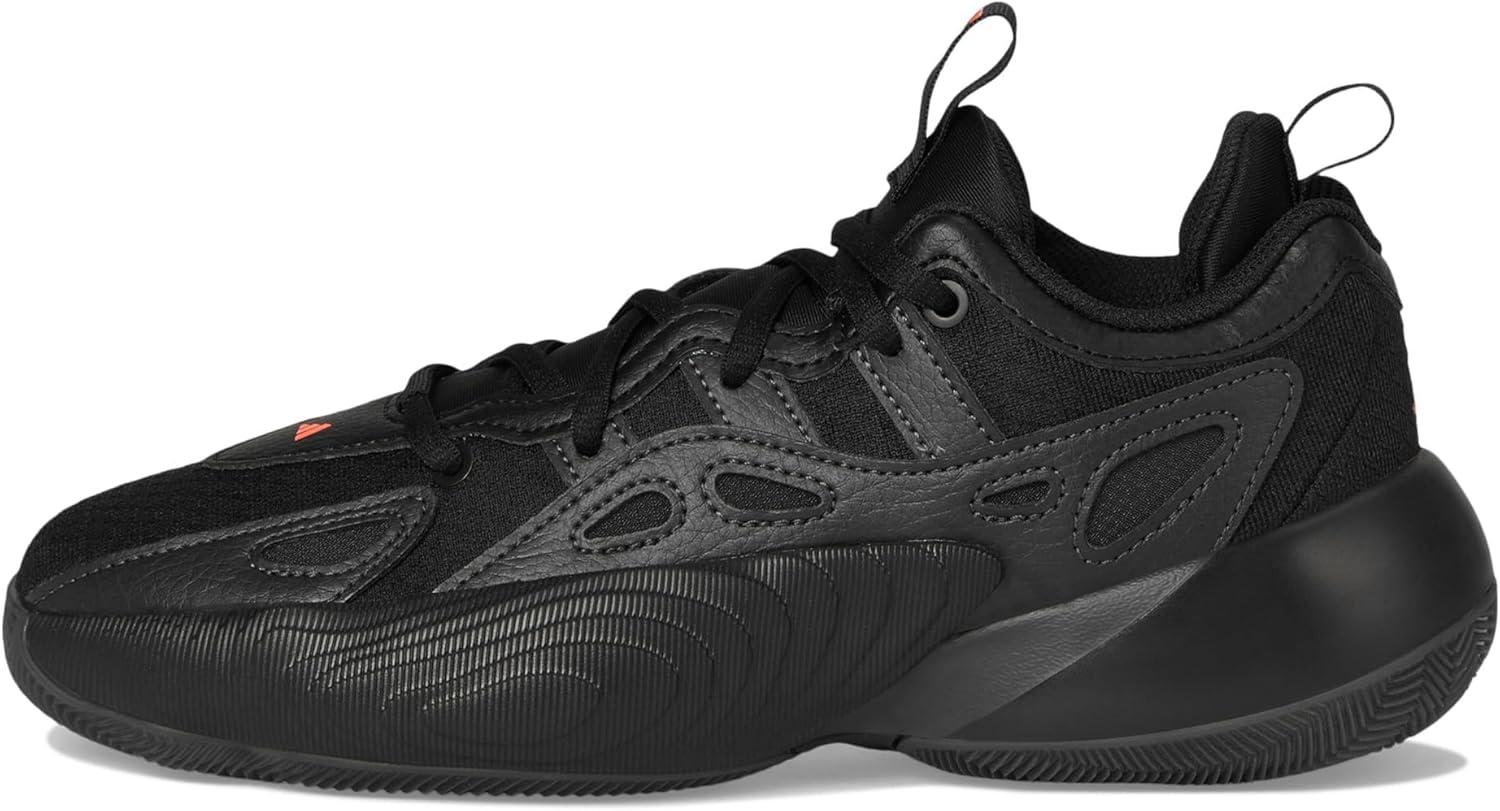 imageadidas UnisexChild Trae Unlimited 2 BasketballBlackCarbonSolar Red