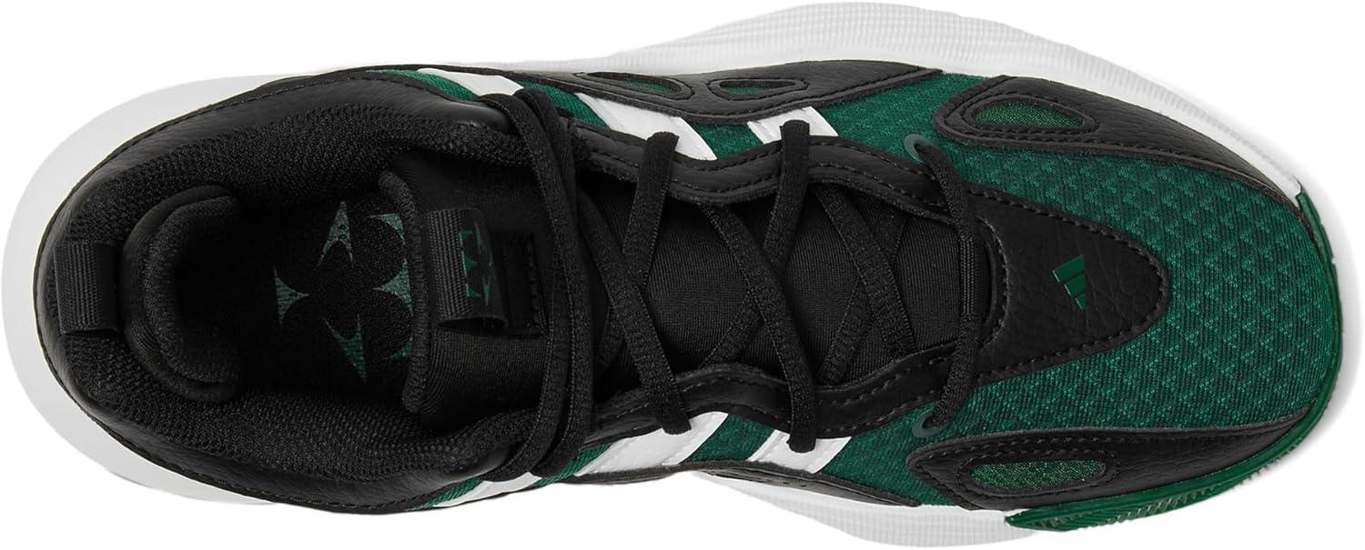 imageadidas UnisexChild Trae Unlimited 2 BasketballCollegiate GreenBlackWhite