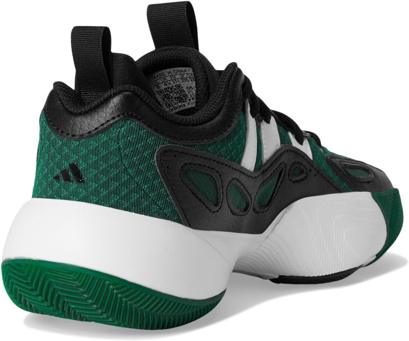imageadidas UnisexChild Trae Unlimited 2 BasketballCollegiate GreenBlackWhite