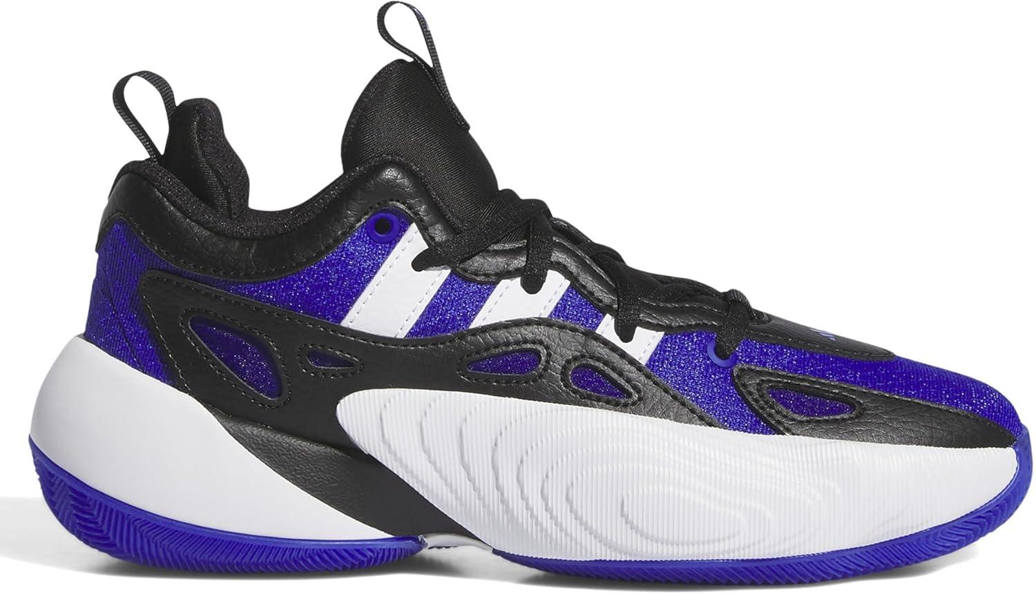 imageadidas UnisexChild Trae Unlimited 2 BasketballLucid BlueBlackWhite