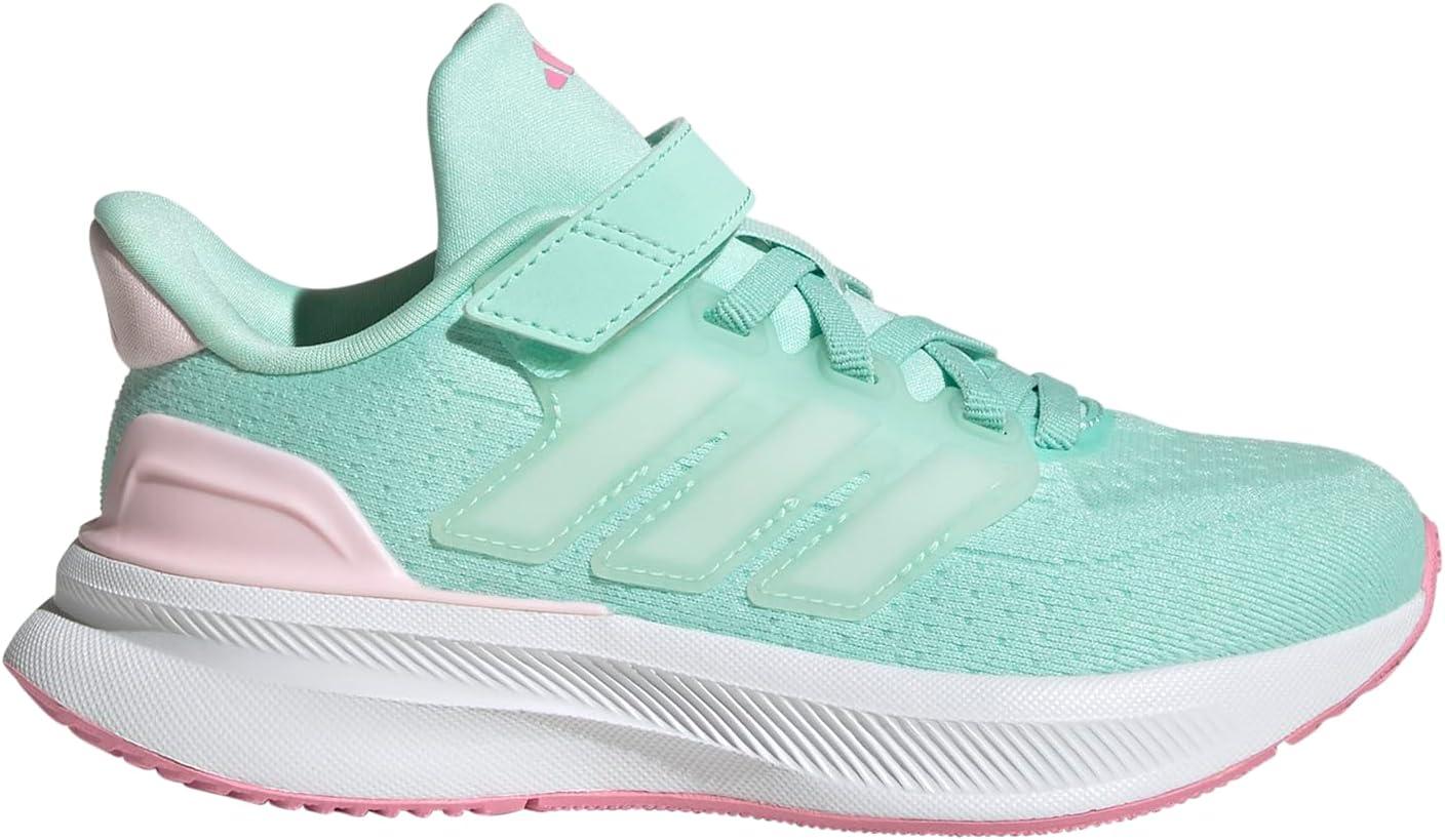 imageadidas UnisexChild Ultrarun 5 SneakerClear MintWhiteBliss Pink