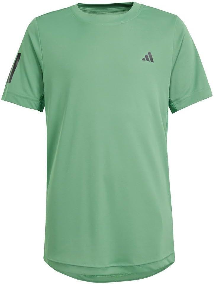 imageadidas UnisexYouth Club Tee IndigoSky TintPreloved Green