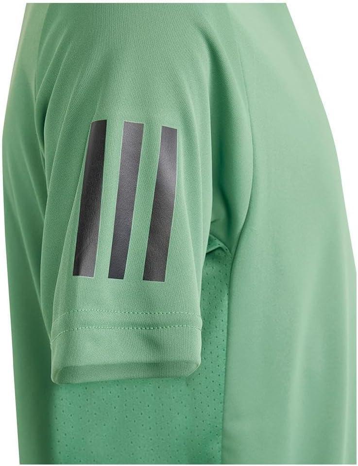 imageadidas UnisexYouth Club Tee IndigoSky TintPreloved Green