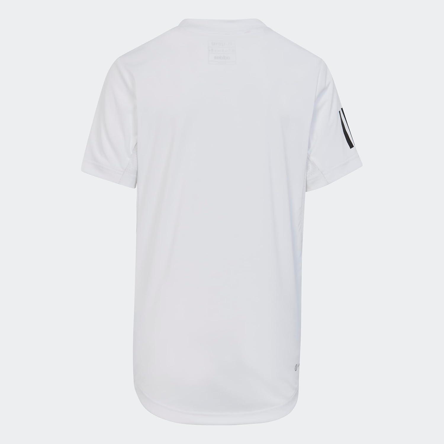 imageadidas UnisexYouth Club Tee IndigoSky TintWhite