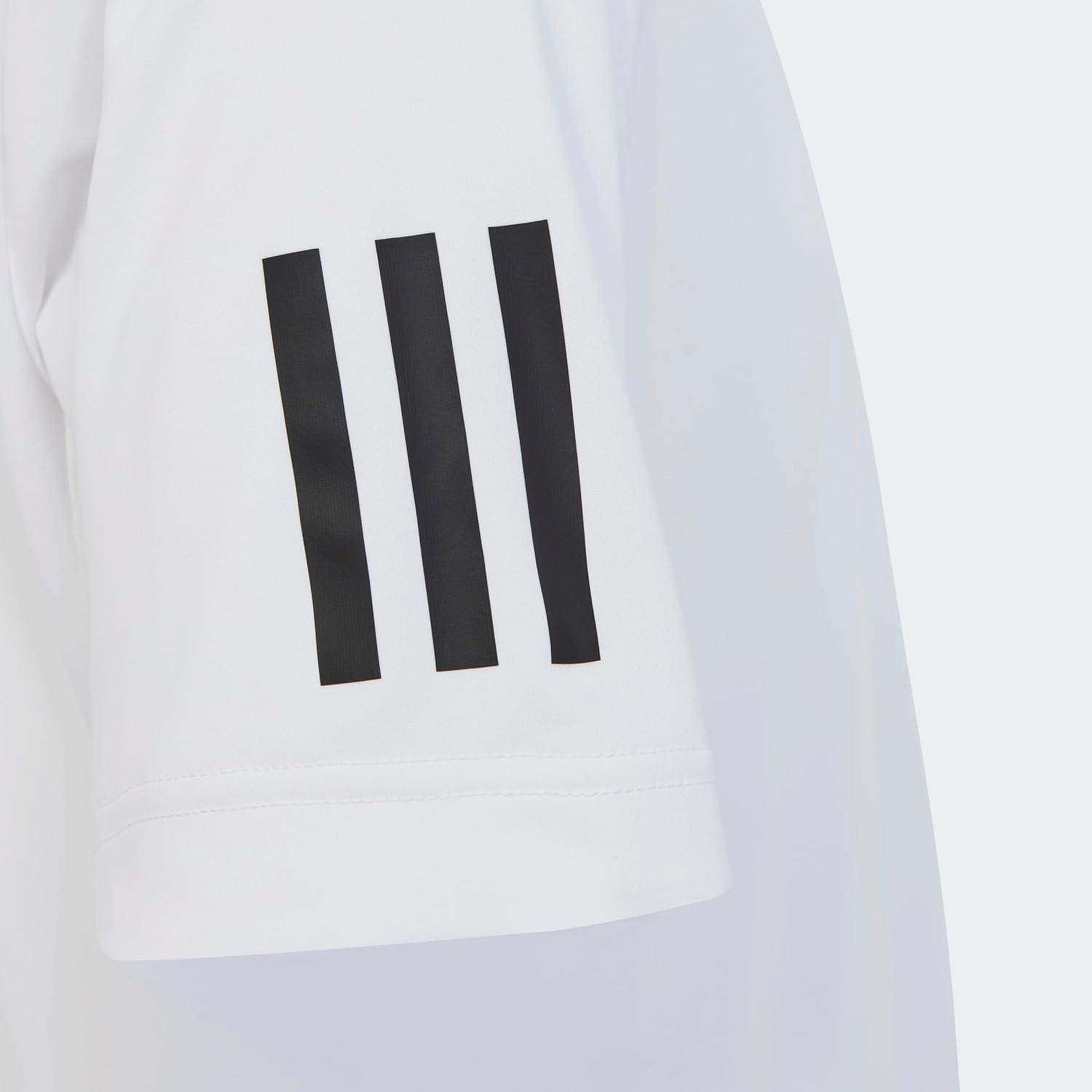 imageadidas UnisexYouth Club Tee IndigoSky TintWhite
