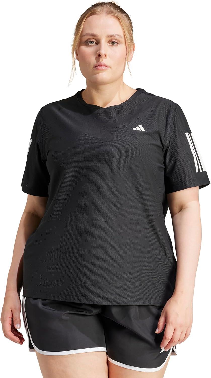 imageadidas Womens Own The Run TShirtBlack