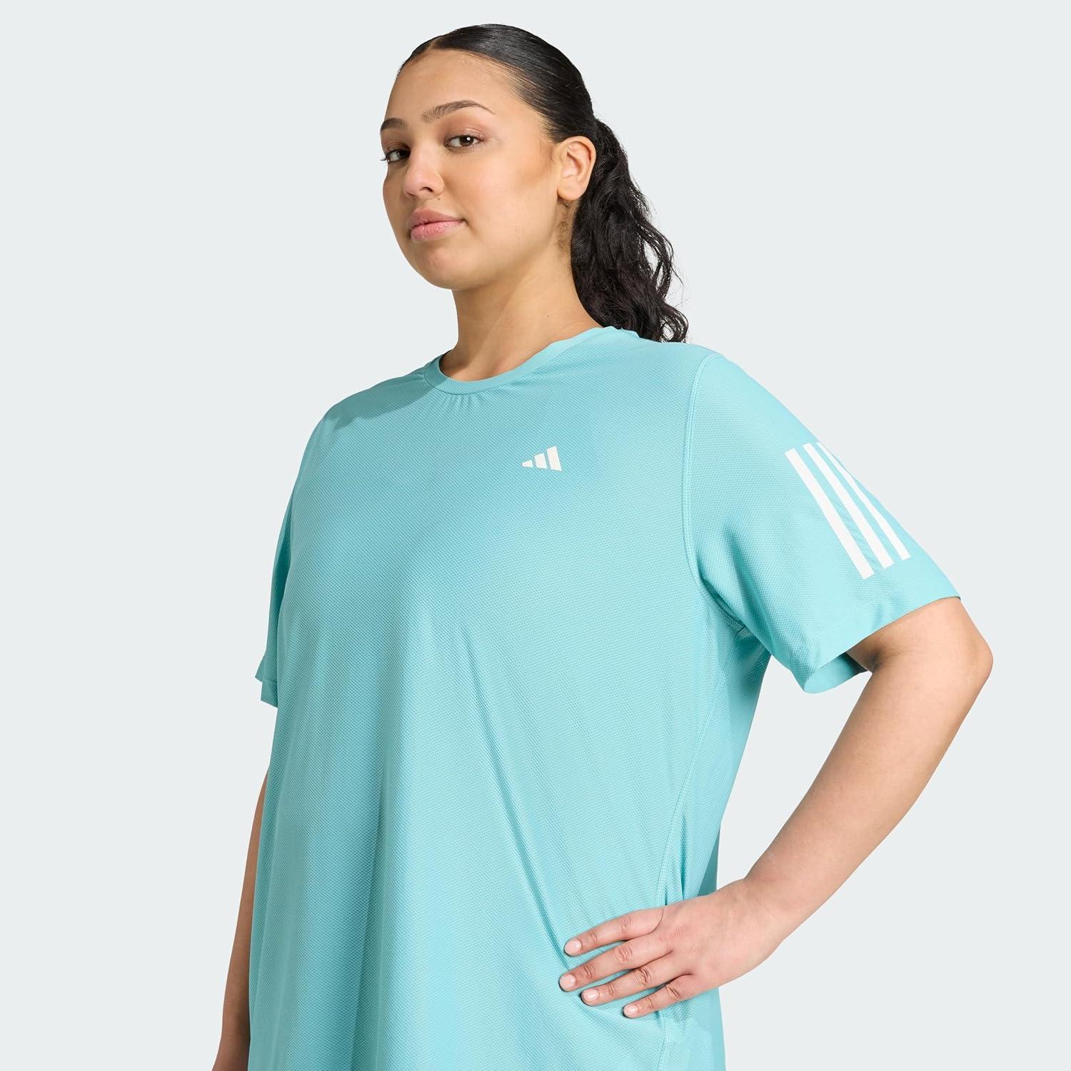 imageadidas Womens Own The Run TShirtMint Ton