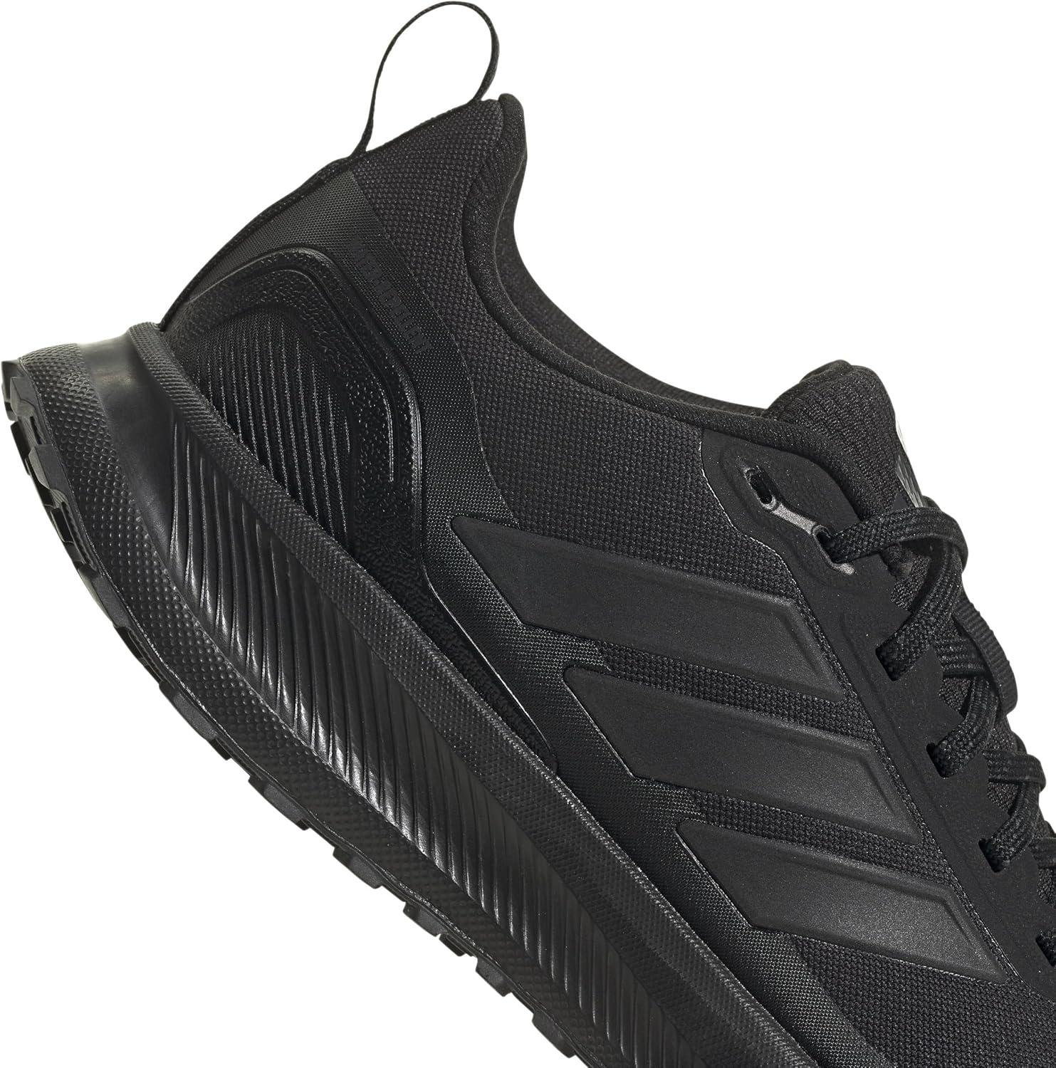 imageadidas Womens Run Falcon 5 Trail SneakerCore Black Core Black Carbon