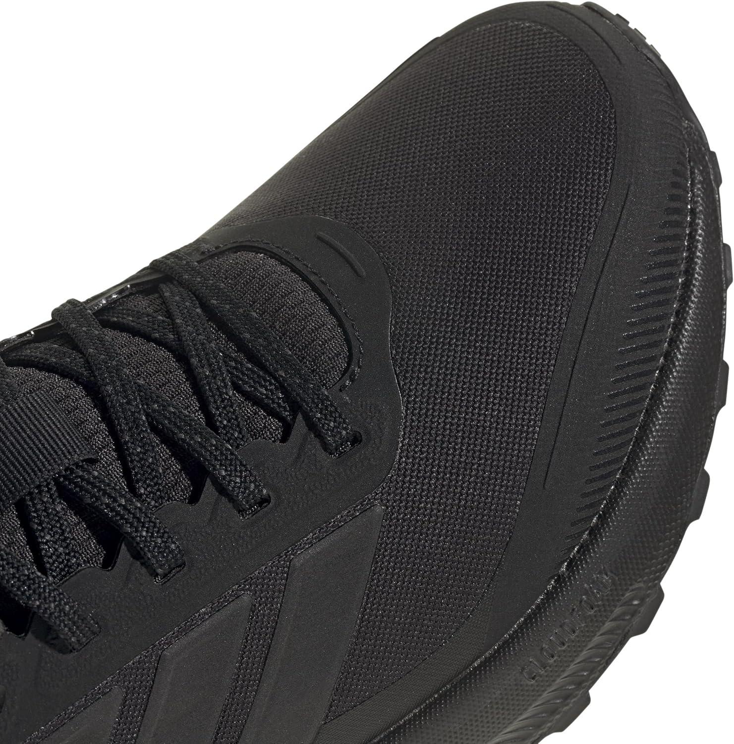 imageadidas Womens Run Falcon 5 Trail SneakerCore Black Core Black Carbon