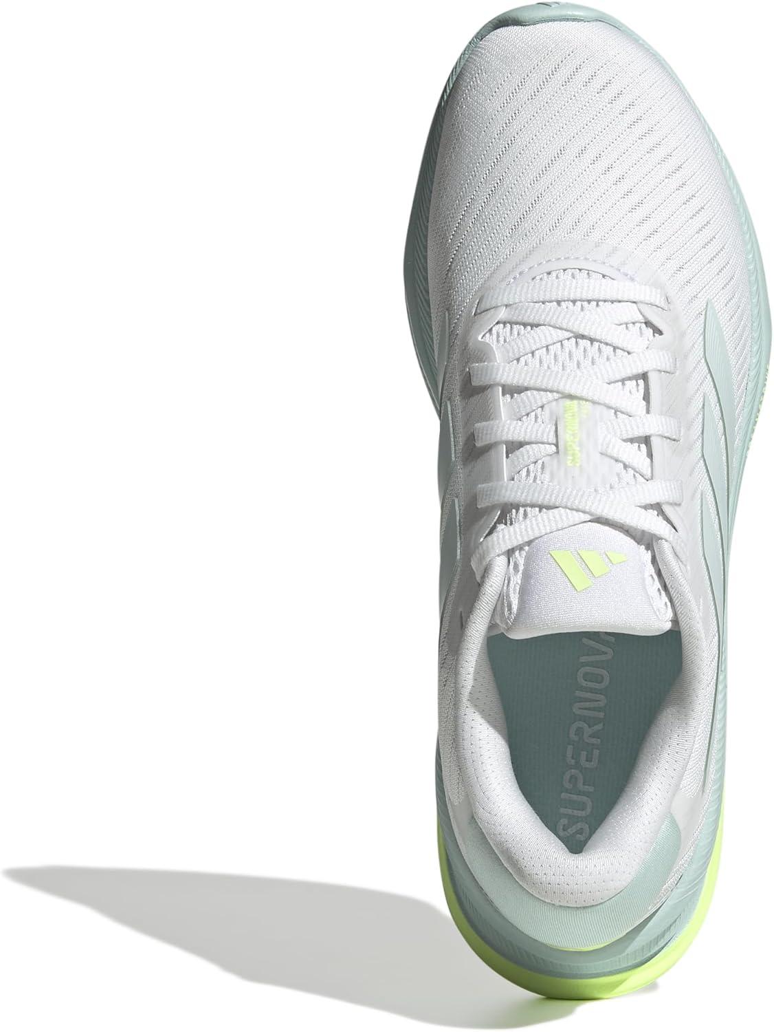 imageadidas Womens Supernova Ease RunningWhiteHalo MintYellow