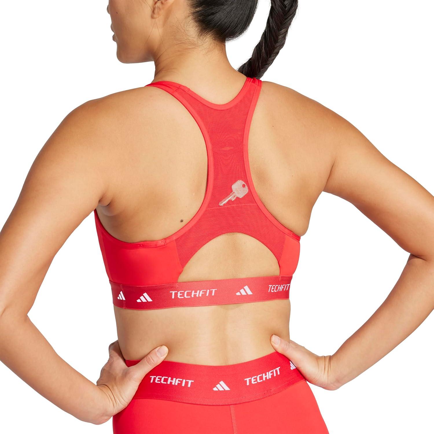 imageadidas Womens Techfit Training BraPure Ruby