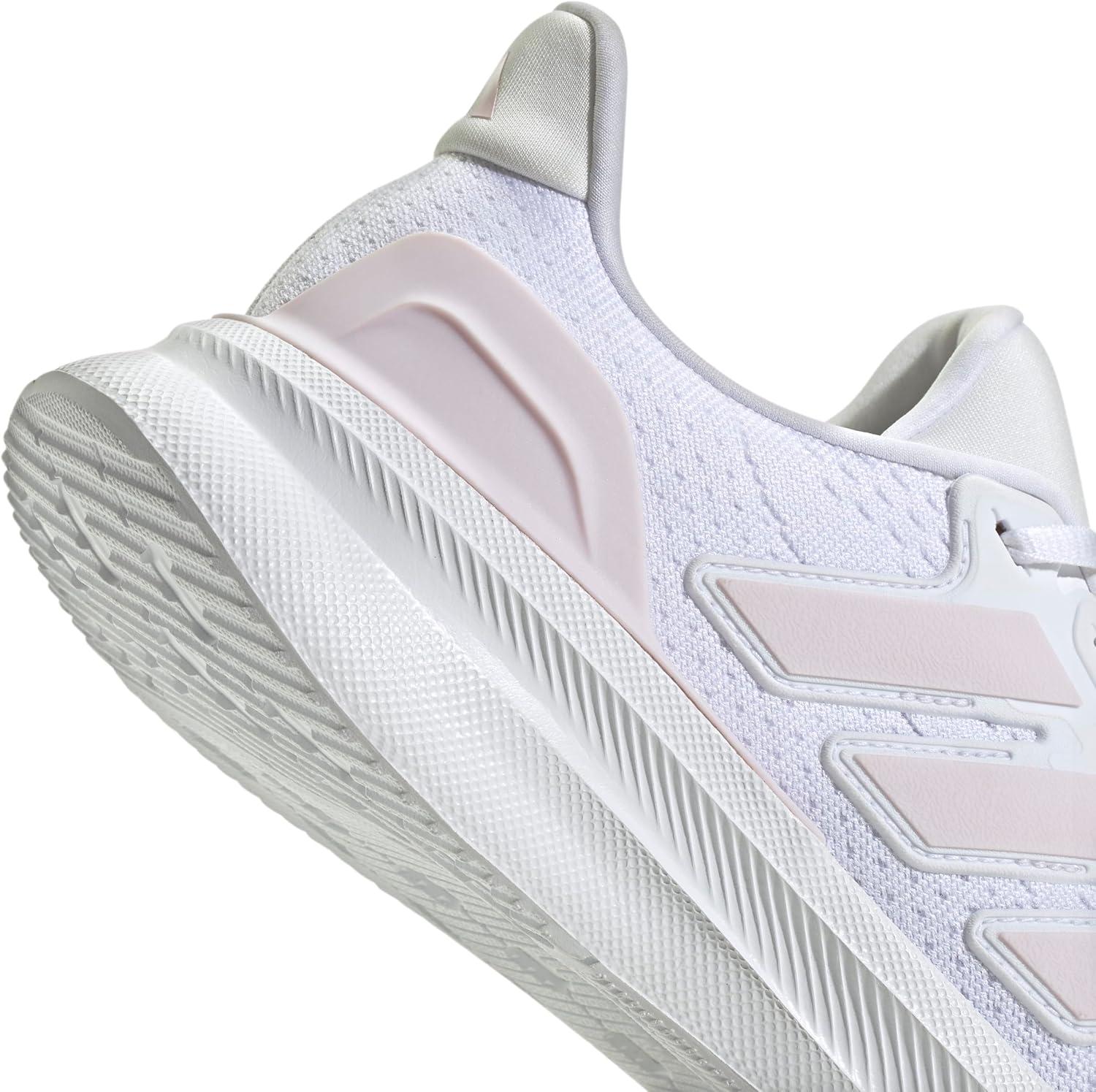 imageadidas Womens Ultrarun 5 Running ShoesWhiteAlmost PinkBlack