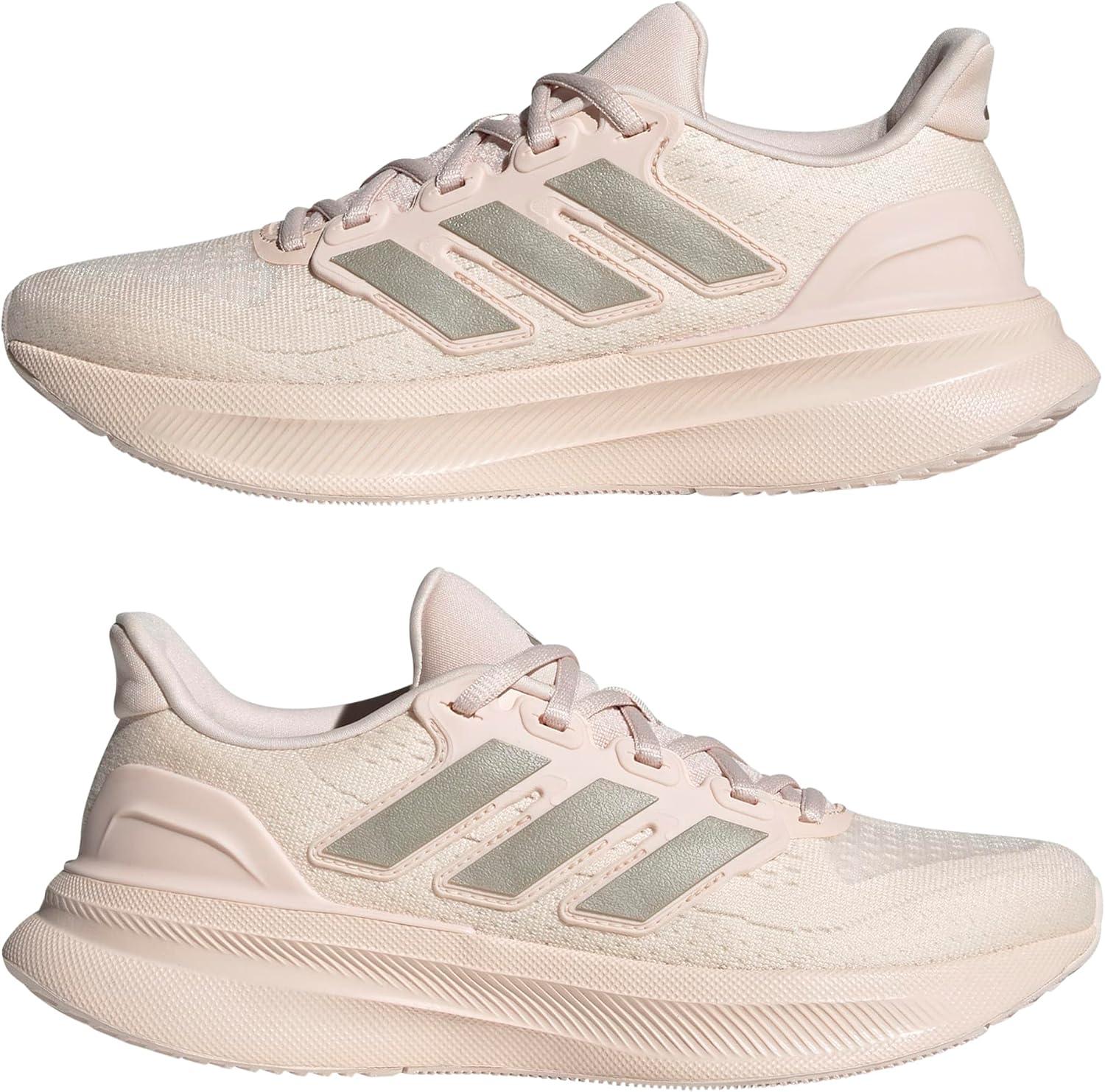 imageadidas Womens Ultrarun 5 Running ShoesWonder QuartzCyber MetallicBlack